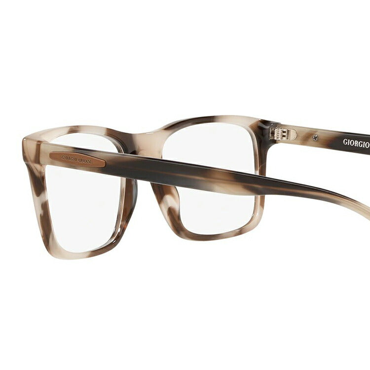 【国内正規品】メガネ 度付き 度なし 伊達メガネ 眼鏡 ジョルジオアルマーニ アジアンフィット GIORGIO ARMANI AR7163F 5710 55サイズ スクエア型 UVカット 紫外線 ラッピング無料
