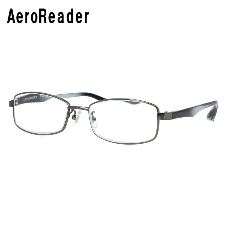 老眼鏡 シニアグラス リーディンググラス エアロリーダー AEROREADER GR15 GR 54サイズ 度数+1.00?+4.00 スクエア ユニセックス メンズ レディース 父の日 母の日 ラッピング無料