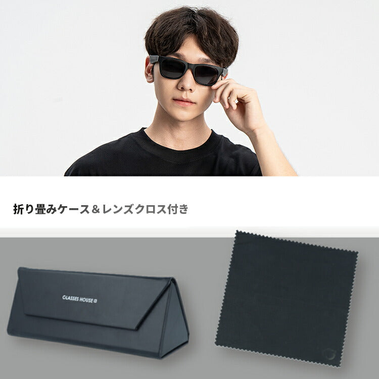 スマート サングラス 偏光 調光 ブルーライトカットBluetooth ブルートゥース ワイヤレス アジアンフィット GHP 903 904 偏光レンズで乱反射をカットしクリアな視界に/調光レンズで紫外線で色が変わる 音楽も通話も一瞬で繋がる スマートグラス