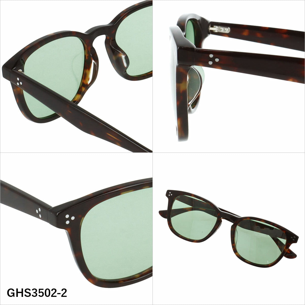 グラスハウス サングラス 偏光サングラス アジアンフィット GLASSES HOUSE GHS3502 53サイズ 全4カラー ウェリントン型 ポラライズド ユニセックス メンズ レディース