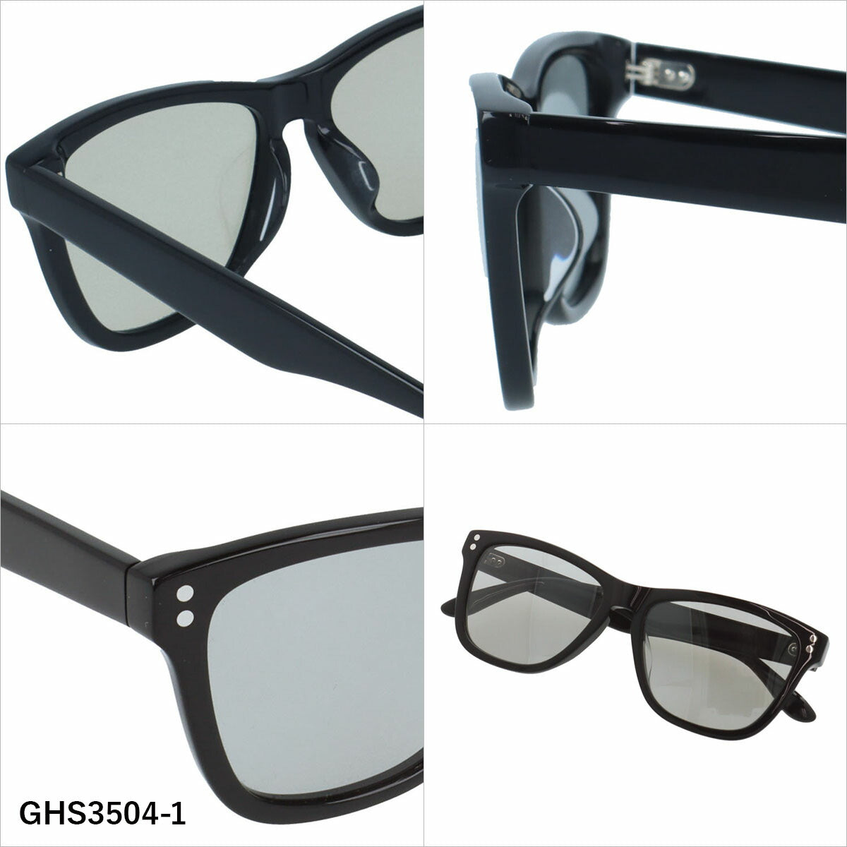 グラスハウス サングラス 偏光サングラス アジアンフィット GLASSES HOUSE GHS3504 56サイズ 全4カラー フォックス型 ポラライズド ユニセックス メンズ レディース