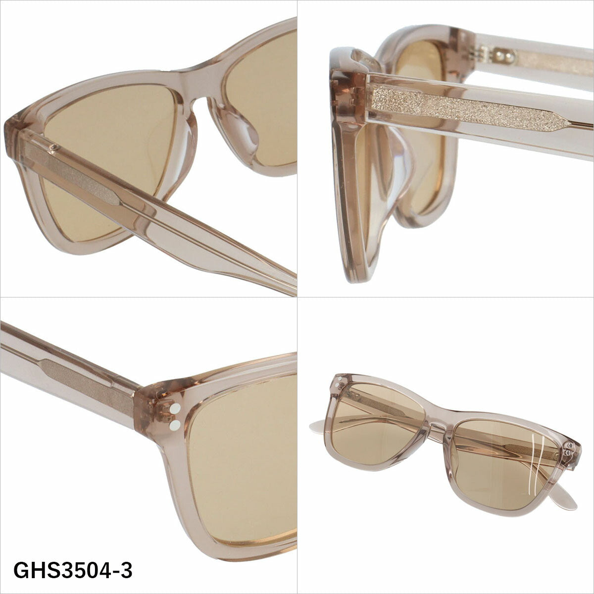 グラスハウス サングラス 偏光サングラス アジアンフィット GLASSES HOUSE GHS3504 56サイズ 全4カラー フォックス型 ポラライズド ユニセックス メンズ レディース