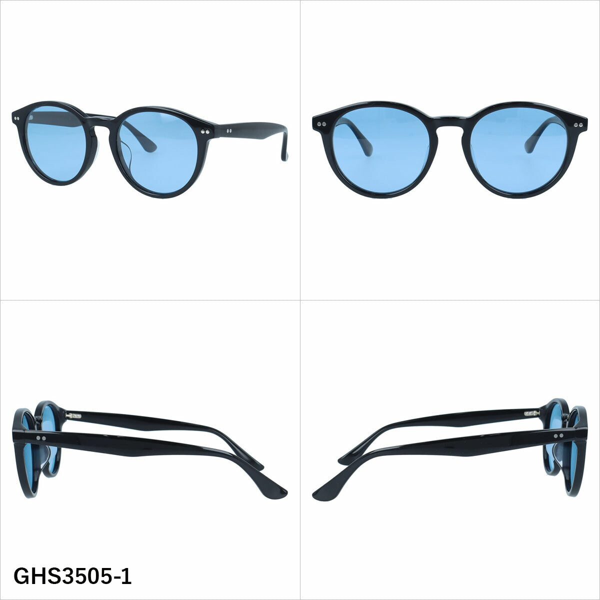 グラスハウス サングラス 偏光サングラス アジアンフィット GLASSES HOUSE GHS3505 52サイズ 全4カラー ボストン型 ポラライズド ユニセックス メンズ レディース