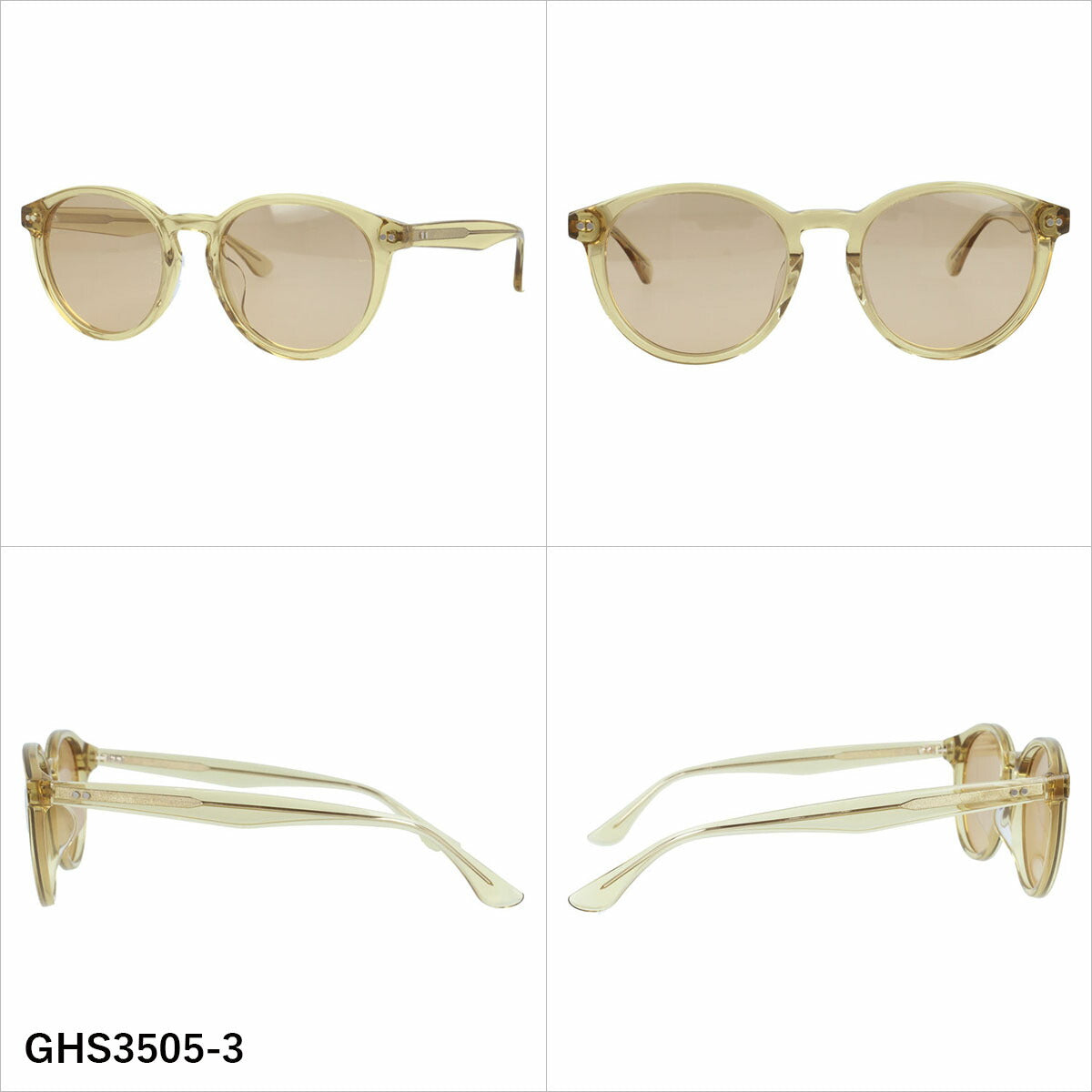 グラスハウス サングラス 偏光サングラス アジアンフィット GLASSES HOUSE GHS3505 52サイズ 全4カラー ボストン型 ポラライズド ユニセックス メンズ レディース