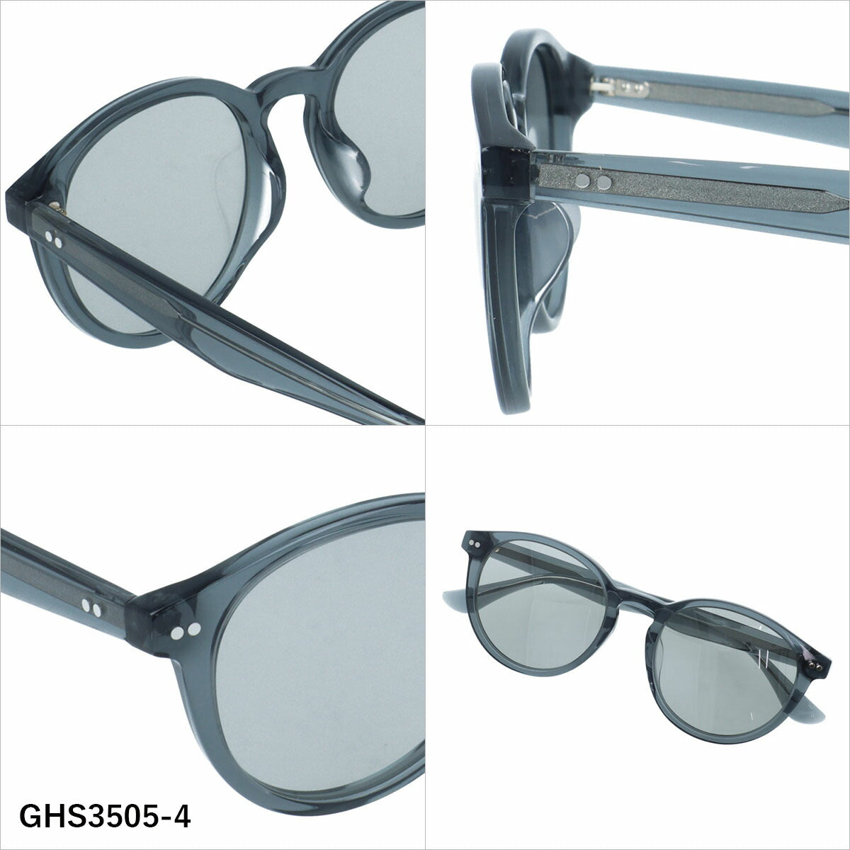 グラスハウス サングラス 偏光サングラス アジアンフィット GLASSES HOUSE GHS3505 52サイズ 全4カラー ボストン型 ポラライズド ユニセックス メンズ レディース
