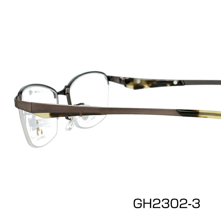 メガネ 眼鏡 度付き 度なし おしゃれ GLASSES HOUSE グラスハウス GH 2302 全4色 54サイズ スクエア型 メンズ レディース UVカット 紫外線 ブランド サングラス 伊達 ダテ｜老眼鏡・PCレンズ・カラーレンズ・遠近両用対応可能 ラッピング無料