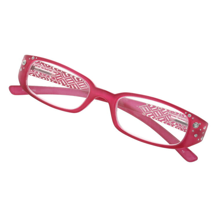 老眼鏡 シニアグラス リーディンググラス X SCENE XS03 ラインストーン