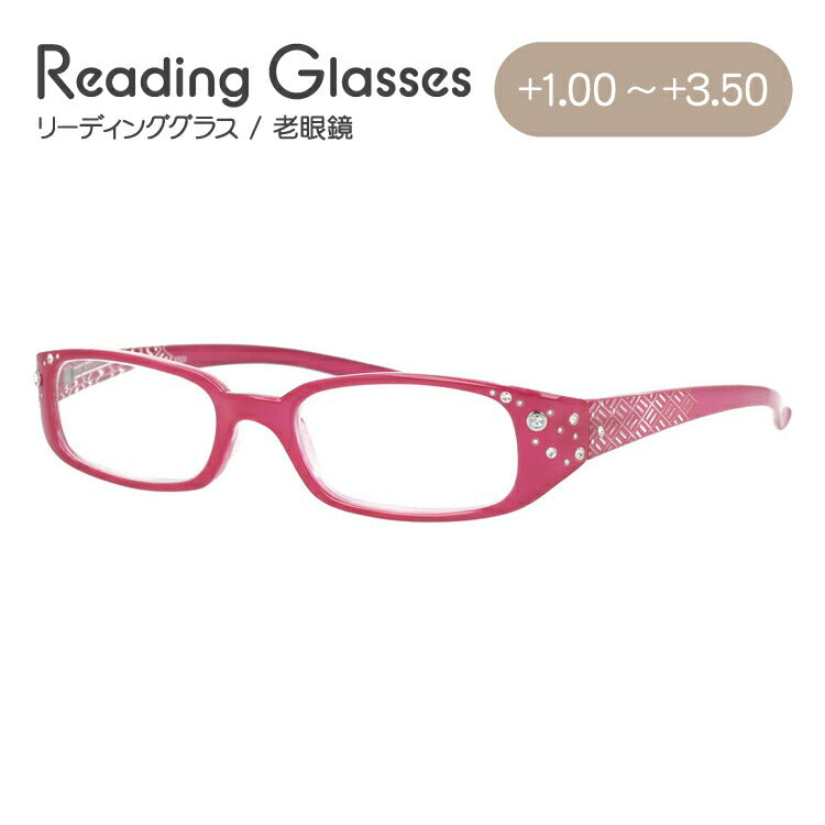 老眼鏡 シニアグラス リーディンググラス X SCENE XS03 ラインストーンがオシャレ！ メンズ レディース 父の日 母の日 敬老の日 ラッピング無料