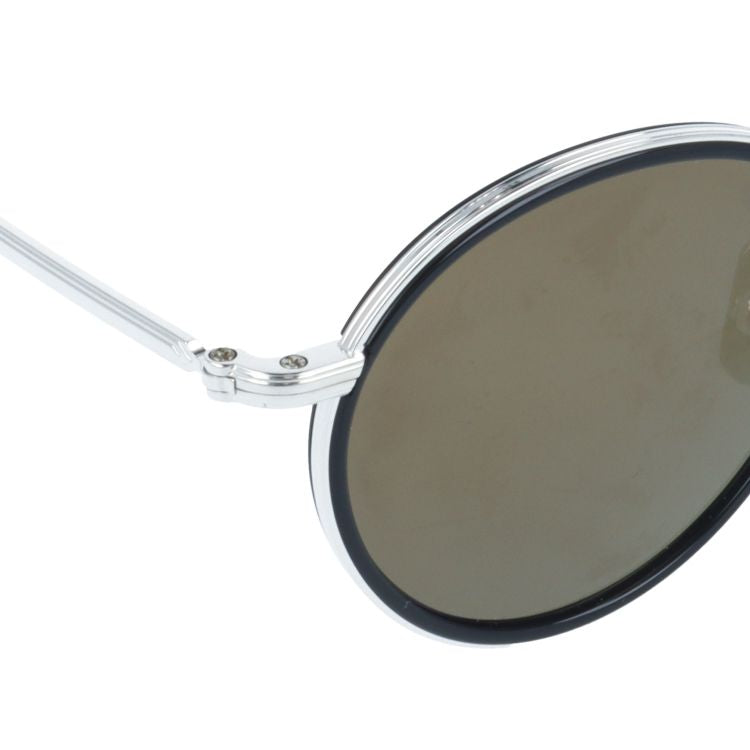 ジェイ サングラス ミラーレンズ JAY JAY-1 SILVER 46サイズ ボストン型 日本製 チャナティップモデル ユニセックス メンズ レディース