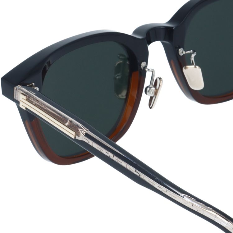 ジェイ サングラス ミラーレンズ JAY JAY-3 BLACK BROWN/GDM 49サイズ ウェリントン型 日本製 チャナティップモデル ユニセックス メンズ レディース