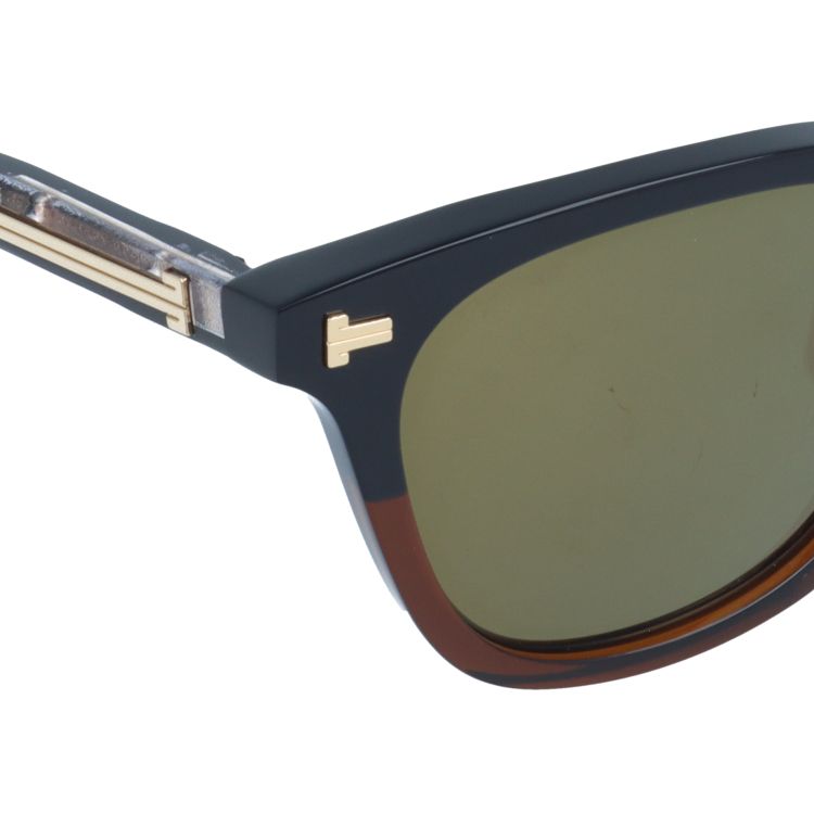 ジェイ サングラス ミラーレンズ JAY JAY-3 BLACK BROWN/GDM 49サイズ ウェリントン型 日本製 チャナティップモデル ユニセックス メンズ レディース