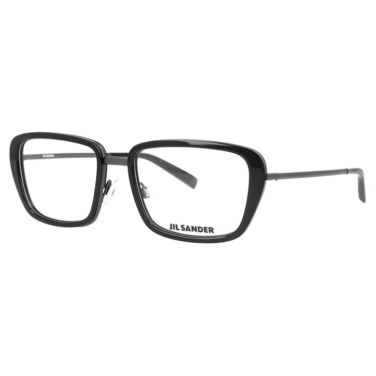 ジルサンダー メガネフレーム JIL SANDER 度付き 度なし 伊達 だて 眼鏡 メンズ レディース J2002-A 54サイズ スクエア型 UVカット 紫外線 ラッピング無料
