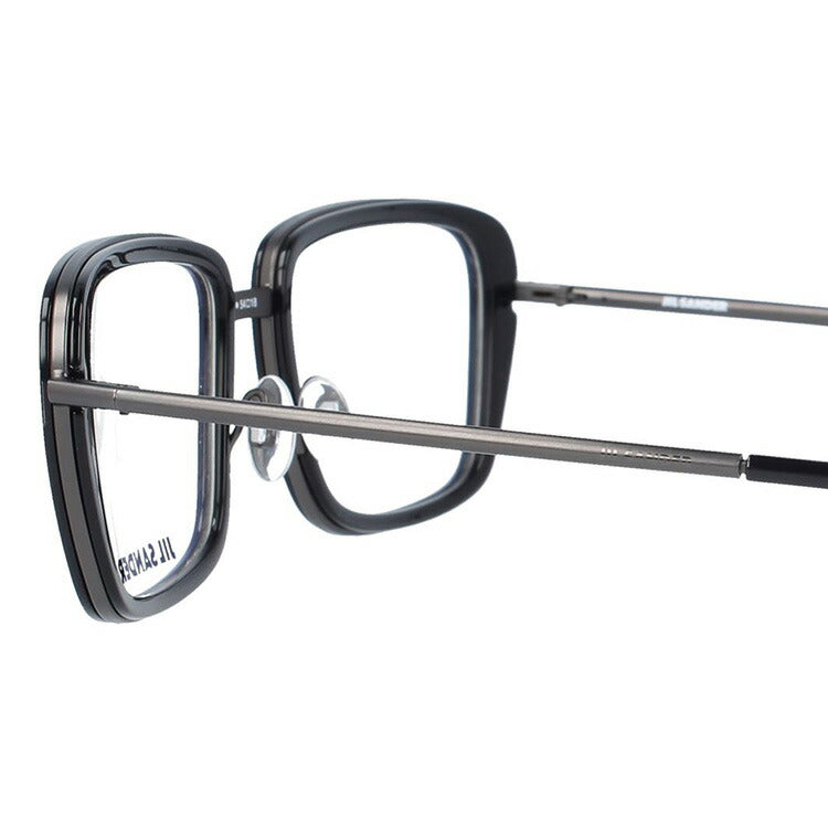 ジルサンダー メガネフレーム JIL SANDER 度付き 度なし 伊達 だて 眼鏡 メンズ レディース J2002-A 54サイズ スクエア型 UVカット 紫外線 ラッピング無料