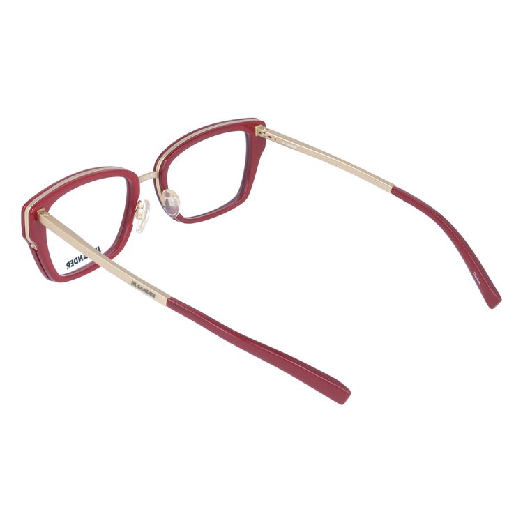 ジルサンダー メガネフレーム JIL SANDER 度付き 度なし 伊達 だて 眼鏡 メンズ レディース J2004-B 54サイズ レディース スクエア型 UVカット 紫外線 ラッピング無料