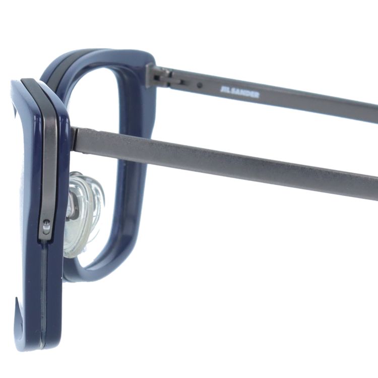 ジルサンダー メガネフレーム JIL SANDER 度付き 度なし 伊達 だて 眼鏡 メンズ レディース J2004-C 54サイズ レディース スクエア型 UVカット 紫外線 ラッピング無料