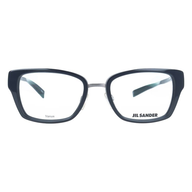 ジルサンダー メガネフレーム JIL SANDER 度付き 度なし 伊達 だて 眼鏡 メンズ レディース J2004-D 54サイズ レディース スクエア型 UVカット 紫外線 ラッピング無料