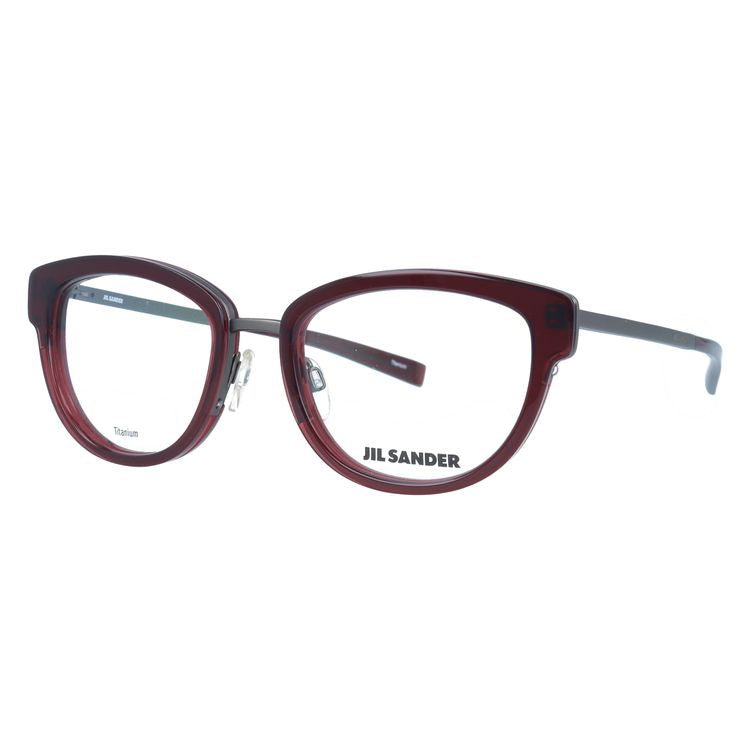 【選べる15色 ライトカラーレンズ】ジルサンダー ライトカラーレンズ サングラス JIL SANDER メンズ レディース J2005-C 52サイズ レディース ウェリントン型 UVカット 紫外線 ラッピング無料