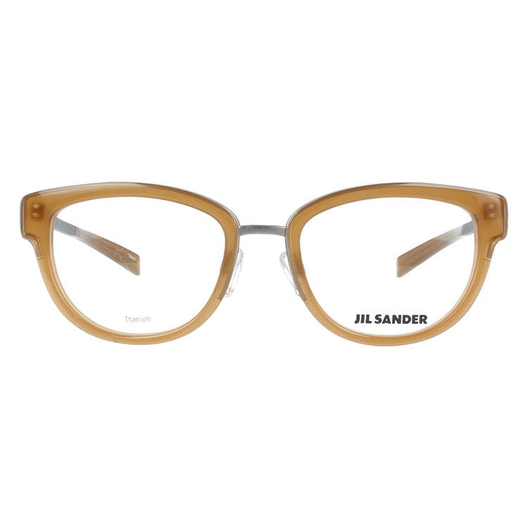 ジルサンダー メガネフレーム JIL SANDER 度付き 度なし 伊達 だて 眼鏡 メンズ レディース J2005-D 52サイズ レディース ウェリントン型 UVカット 紫外線 ラッピング無料