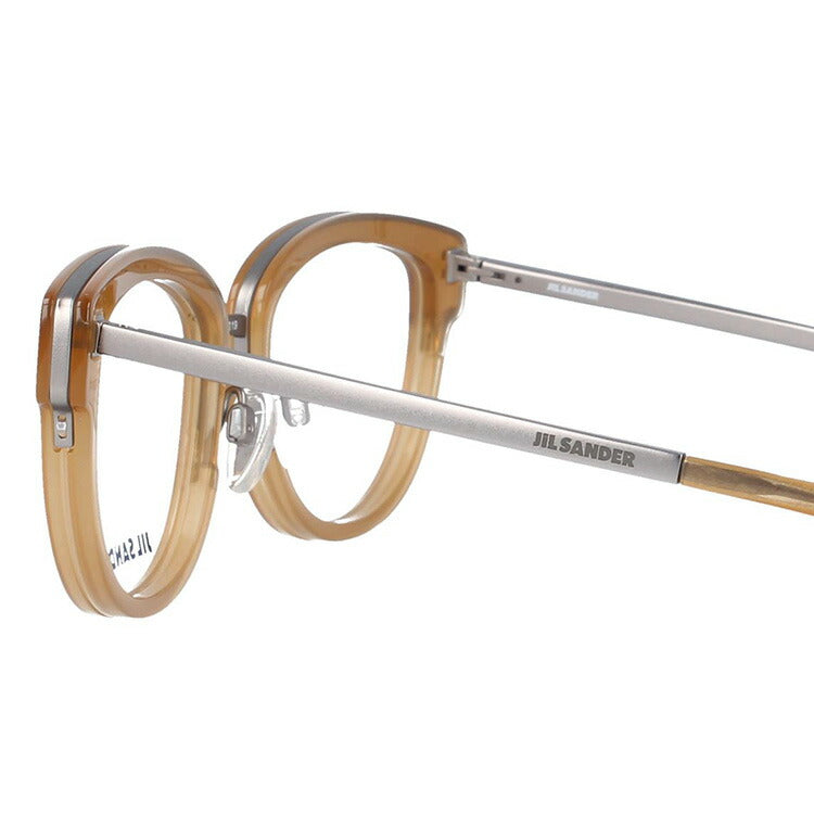 ジルサンダー メガネフレーム JIL SANDER 度付き 度なし 伊達 だて 眼鏡 メンズ レディース J2005-D 52サイズ レディース ウェリントン型 UVカット 紫外線 ラッピング無料