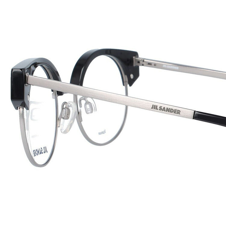 ジルサンダー メガネフレーム JIL SANDER 度付き 度なし 伊達 だて 眼鏡 メンズ レディース J2006-A 48サイズ ラウンド型 UVカット 紫外線 ラッピング無料