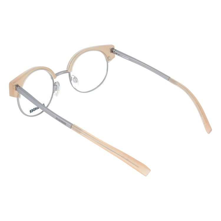 ジルサンダー メガネフレーム JIL SANDER 度付き 度なし 伊達 だて 眼鏡 メンズ レディース J2006-B 48サイズ ラウンド型 UVカット 紫外線 ラッピング無料