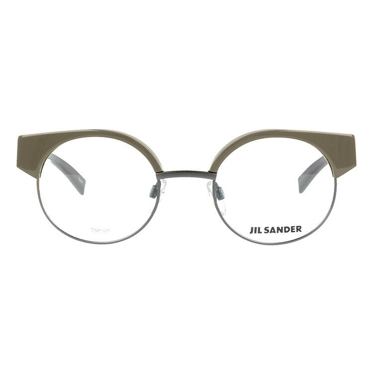 ジルサンダー メガネフレーム JIL SANDER 度付き 度なし 伊達 だて 眼鏡 メンズ レディース J2006-C 48サイズ ラウンド型 UVカット 紫外線 ラッピング無料