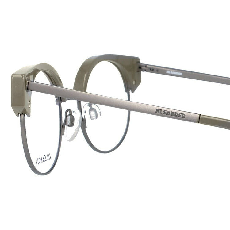 ジルサンダー メガネフレーム JIL SANDER 度付き 度なし 伊達 だて 眼鏡 メンズ レディース J2006-C 48サイズ ラウンド型 UVカット 紫外線 ラッピング無料