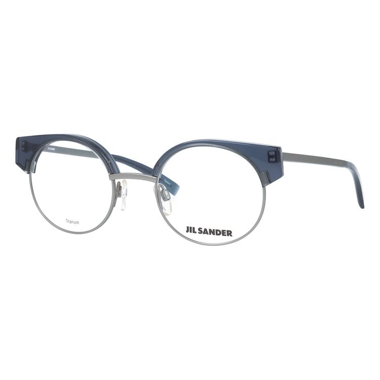 【選べる15色 ライトカラーレンズ】ジルサンダー ライトカラーレンズ サングラス JIL SANDER メンズ レディース J2006-D 48サイズ ラウンド型 UVカット 紫外線 ラッピング無料