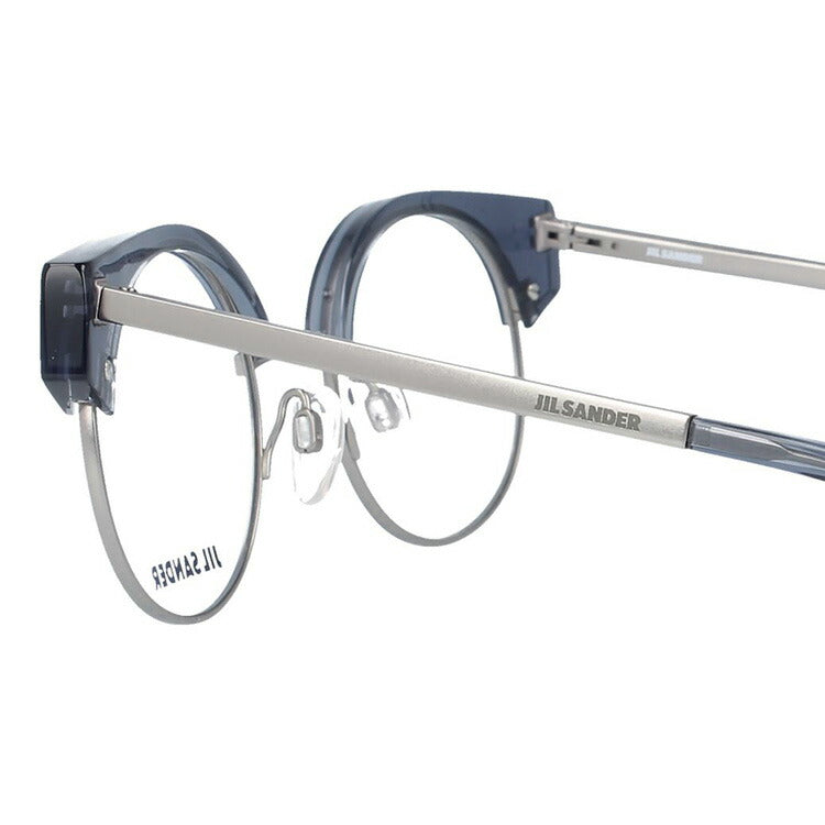 ジルサンダー メガネフレーム JIL SANDER 度付き 度なし 伊達 だて 眼鏡 メンズ レディース J2006-D 48サイズ ラウンド型 UVカット 紫外線 ラッピング無料