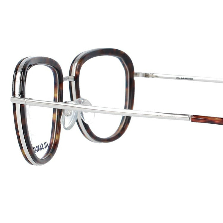 ジルサンダー メガネフレーム JIL SANDER 度付き 度なし 伊達 だて 眼鏡 メンズ レディース J2009-C 50サイズ レディース ウェリントン型 UVカット 紫外線 ラッピング無料