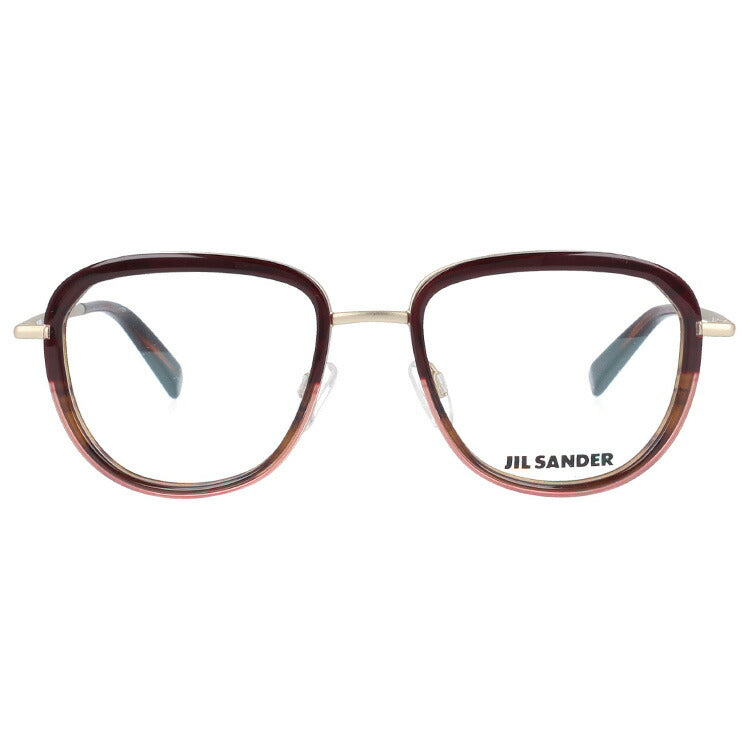 ジルサンダー メガネフレーム JIL SANDER 度付き 度なし 伊達 だて 眼鏡 メンズ レディース J2009-D 50サイズ レディース UVカット 紫外線 ラッピング無料