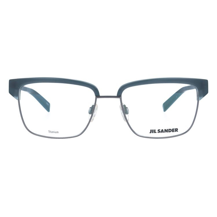 ジルサンダー メガネフレーム JIL SANDER 度付き 度なし 伊達 だて 眼鏡 メンズ レディース J2011-B 56サイズ ブロー型 UVカット 紫外線 ラッピング無料