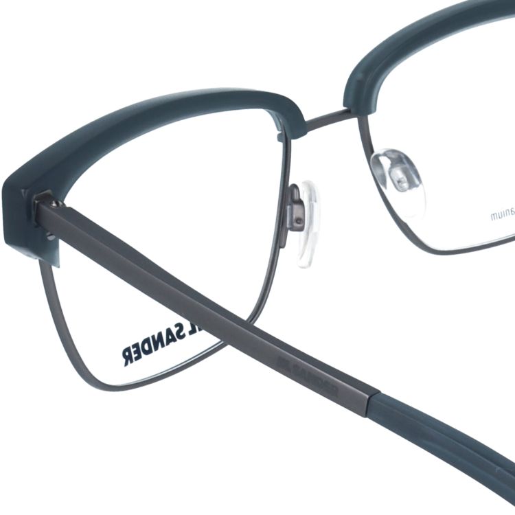 ジルサンダー メガネフレーム JIL SANDER 度付き 度なし 伊達 だて 眼鏡 メンズ レディース J2011-B 56サイズ ブロー型 UVカット 紫外線 ラッピング無料