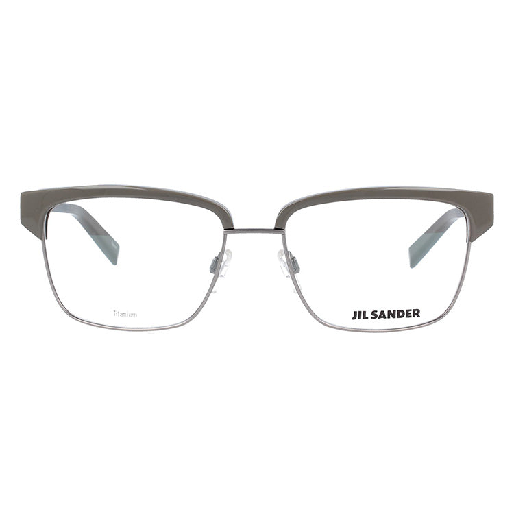 ジルサンダー メガネフレーム JIL SANDER 度付き 度なし 伊達 だて 眼鏡 メンズ レディース J2011-D 56サイズ ブロー型 UVカット 紫外線 ラッピング無料