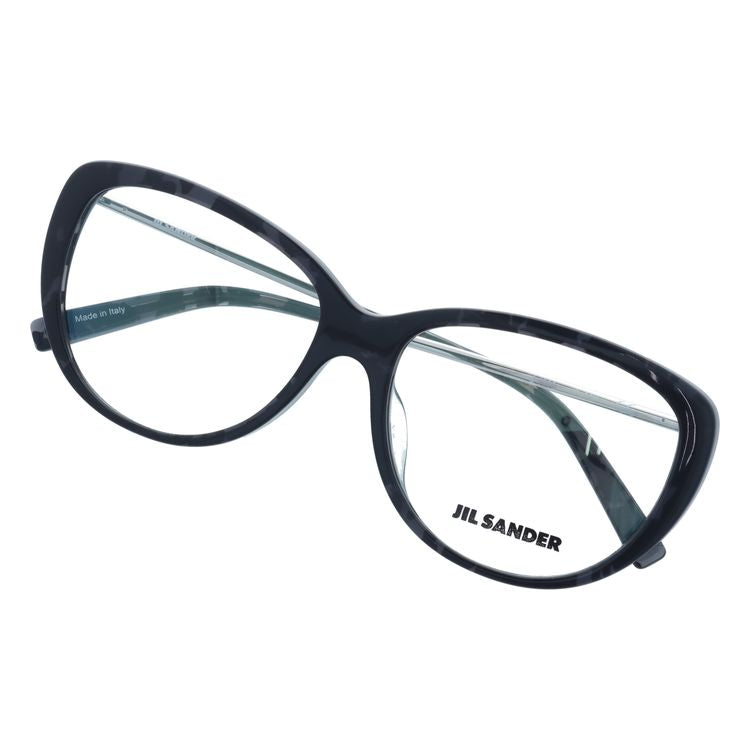 ジルサンダー メガネフレーム JIL SANDER 度付き 度なし 伊達 だて 眼鏡 メンズ レディース J4003-K 56サイズ アジアンフィット レディース ウェリントン型 UVカット 紫外線 ラッピング無料