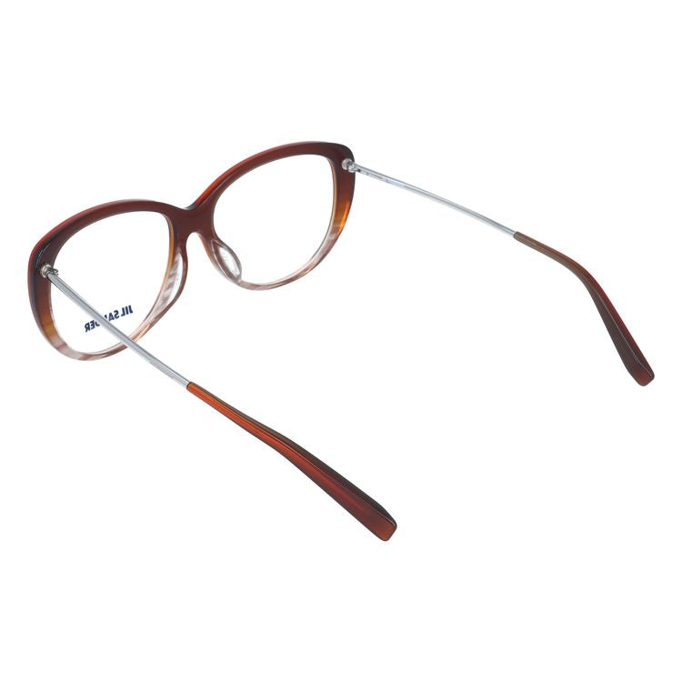 ジルサンダー メガネフレーム JIL SANDER 度付き 度なし 伊達 だて 眼鏡 メンズ レディース J4003-N 56サイズ アジアンフィット レディース ウェリントン型 UVカット 紫外線 ラッピング無料