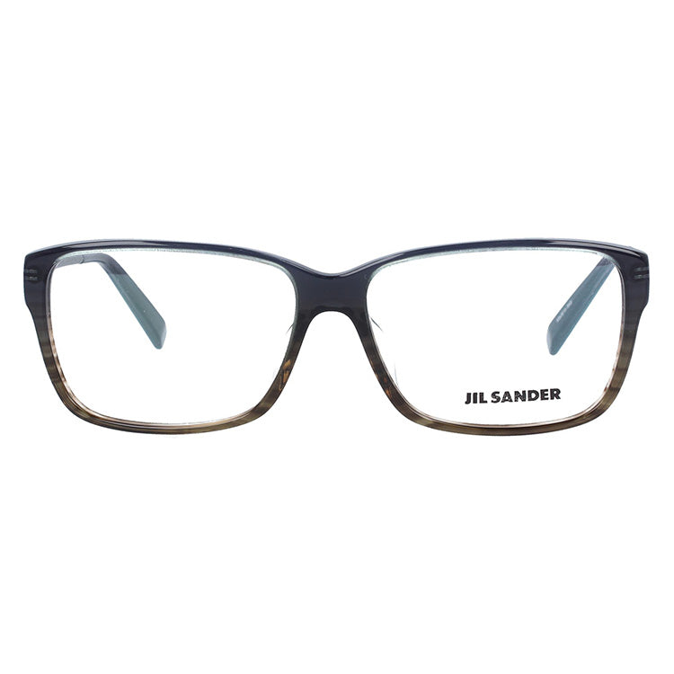 ジルサンダー メガネフレーム JIL SANDER 度付き 度なし 伊達 だて 眼鏡 メンズ レディース J4004-N 57サイズ アジアンフィット スクエア型 UVカット 紫外線 ラッピング無料