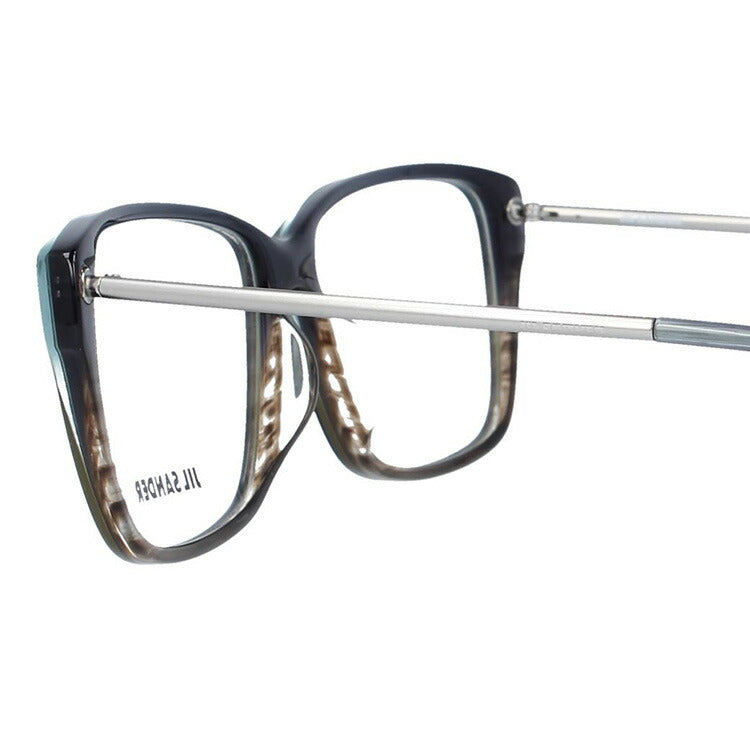 ジルサンダー メガネフレーム JIL SANDER 度付き 度なし 伊達 だて 眼鏡 メンズ レディース J4004-N 57サイズ アジアンフィット スクエア型 UVカット 紫外線 ラッピング無料