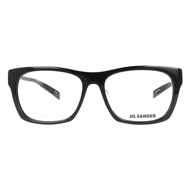 ジルサンダー メガネフレーム JIL SANDER 度付き 度なし 伊達 だて 眼鏡 メンズ レディース J4006-K 55サイズ アジアンフィット ウェリントン型 UVカット 紫外線 ラッピング無料