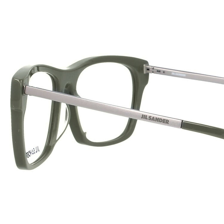 ジルサンダー メガネフレーム JIL SANDER 度付き 度なし 伊達 だて 眼鏡 メンズ レディース J4006-L 55サイズ アジアンフィット ウェリントン型 UVカット 紫外線 ラッピング無料