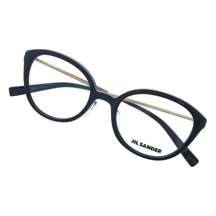 ジルサンダー メガネフレーム JIL SANDER 度付き 度なし 伊達 だて 眼鏡 メンズ レディース J4007-A 52サイズ レギュラーフィット レディース UVカット 紫外線 ラッピング無料