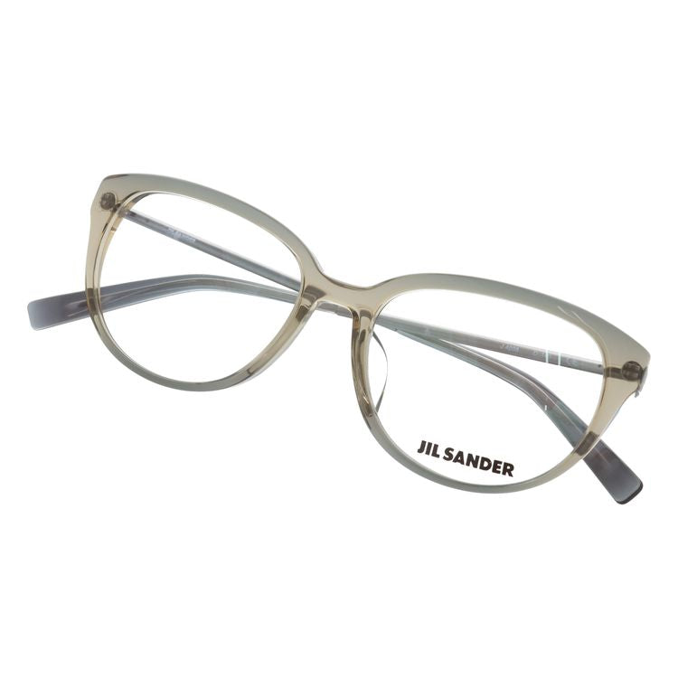 ジルサンダー メガネフレーム JIL SANDER 度付き 度なし 伊達 だて 眼鏡 メンズ レディース J4008-D 52サイズ レギュラーフィット レディース ボストン型 UVカット 紫外線 ラッピング無料