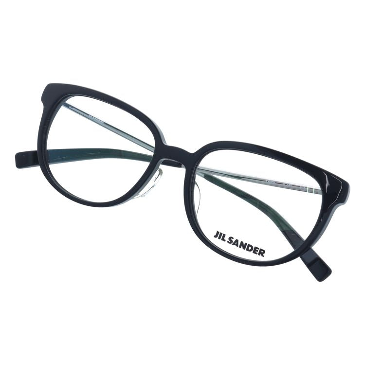 ジルサンダー メガネフレーム JIL SANDER 度付き 度なし 伊達 だて 眼鏡 メンズ レディース J4009-A 52サイズ レギュラーフィット レディース ボストン型 UVカット 紫外線 ラッピング無料