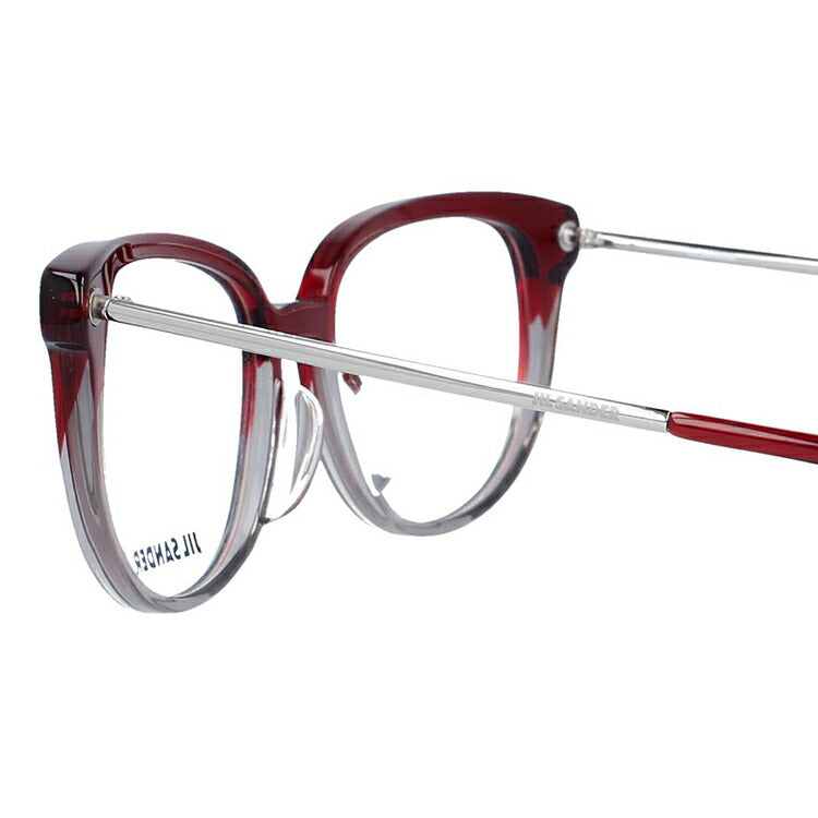 ジルサンダー メガネフレーム JIL SANDER 度付き 度なし 伊達 だて 眼鏡 メンズ レディース J4009-B 52サイズ レギュラーフィット レディース ボストン型 UVカット 紫外線 ラッピング無料