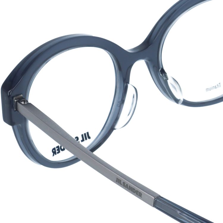 ジルサンダー メガネフレーム JIL SANDER 度付き 度なし 伊達 だて 眼鏡 メンズ レディース J4010-B 52サイズ レギュラーフィット レディース UVカット 紫外線 ラッピング無料