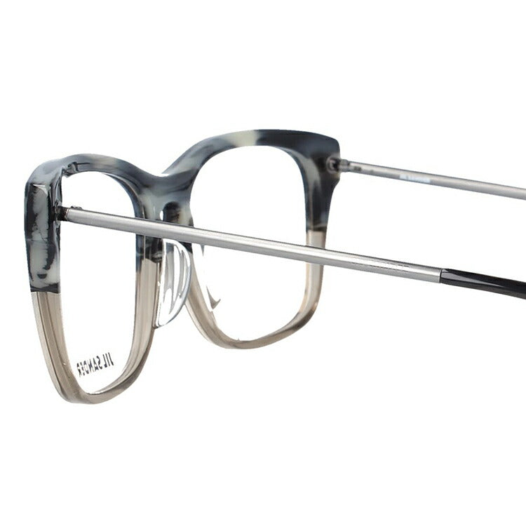 ジルサンダー メガネフレーム JIL SANDER 度付き 度なし 伊達 だて 眼鏡 メンズ レディース J4011-B 55サイズ レギュラーフィット スクエア型 UVカット 紫外線 ラッピング無料