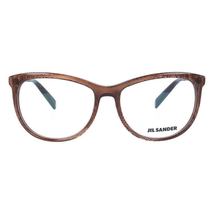 ジルサンダー メガネフレーム JIL SANDER 度付き 度なし 伊達 だて 眼鏡 メンズ レディース J4012-B 54サイズ レギュラーフィット レディース ウェリントン型 UVカット 紫外線 ラッピング無料