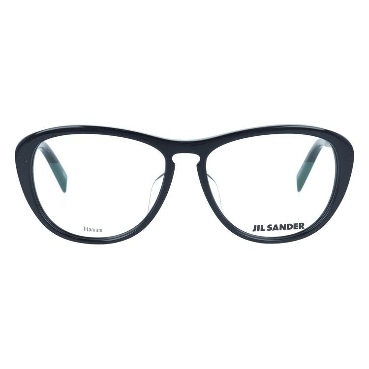 ジルサンダー メガネフレーム JIL SANDER 度付き 度なし 伊達 だて 眼鏡 メンズ レディース J4013-A 53サイズ レギュラーフィット レディース ウェリントン型 UVカット 紫外線 ラッピング無料