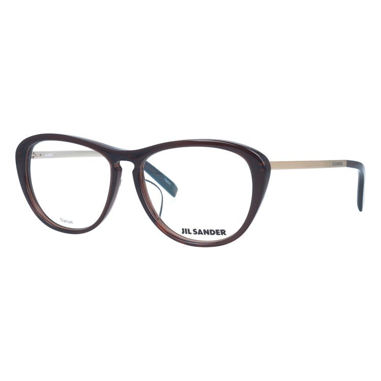 【選べる15色 ライトカラーレンズ】ジルサンダー ライトカラーレンズ サングラス JIL SANDER メンズ レディース J4013-C 53サイズ レギュラーフィット レディース ウェリントン型 UVカット 紫外線 ラッピング無料