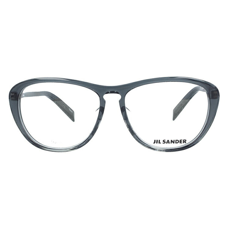 ジルサンダー メガネフレーム JIL SANDER 度付き 度なし 伊達 だて 眼鏡 メンズ レディース J4013-D 53サイズ レギュラーフィット レディース ウェリントン型 UVカット 紫外線 ラッピング無料